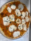 Emma's Fresh Mozzarella Pizza vodka sauce