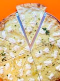 White with Garlic Pizza