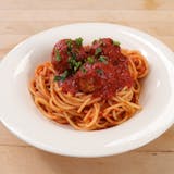Pasta with Four Meatballs
