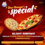7 Days Manager's Special