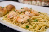 Pesto Pasta with Shrimp