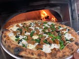 Sausage Broccoli Rabe (Meat) Pizza