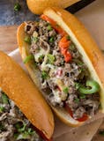 Philly Cheesesteak With Peppers & Onions