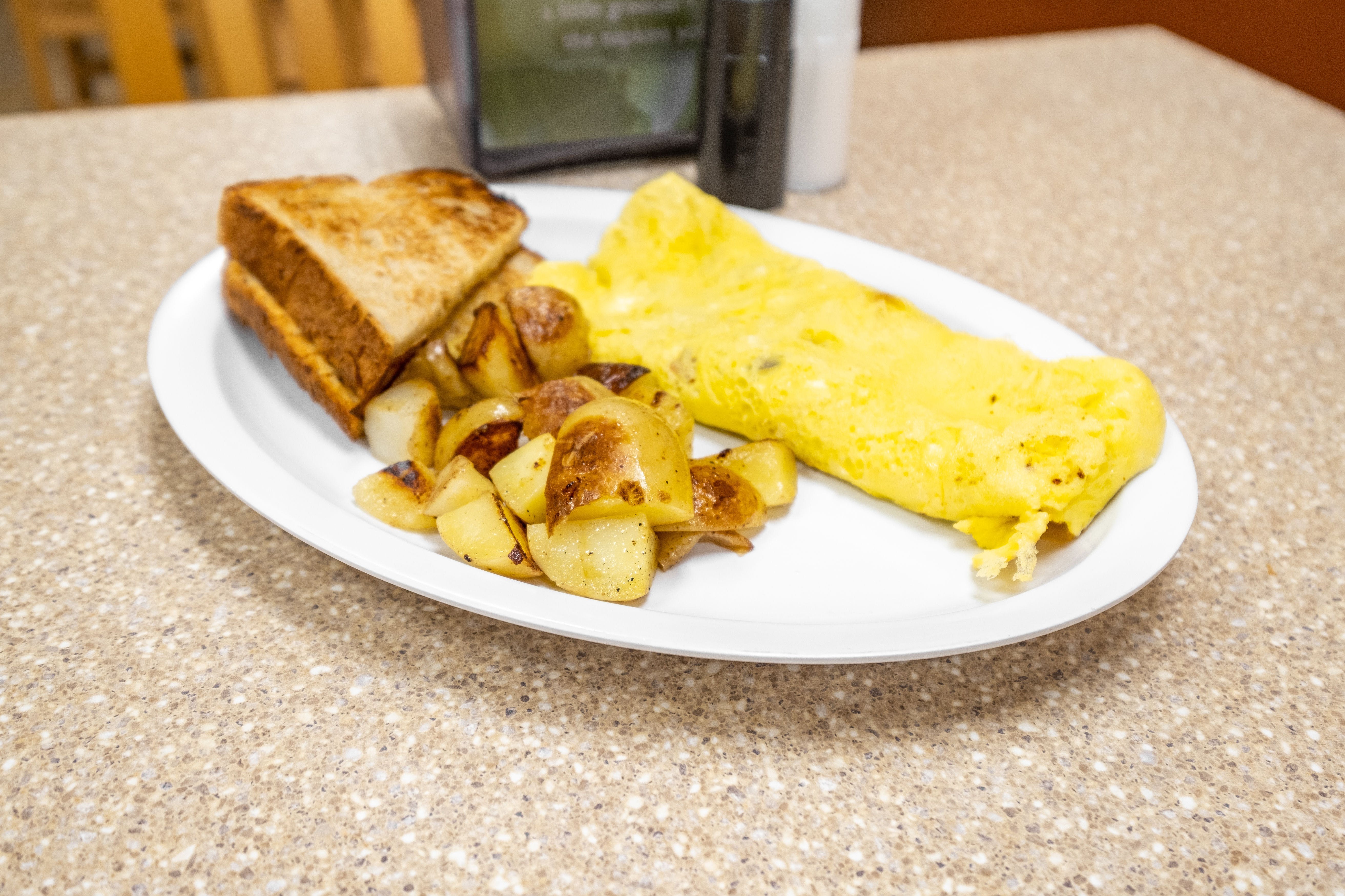 Cheese Omelet Breakfast