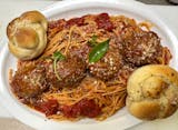 Spaghetti & Meatballs dinner