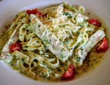 Fettuccine Pollo Pesto