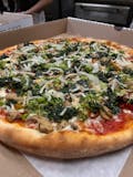 Vegetarian Round Pizza