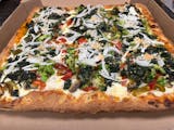 Vegetarian Sicilian Square Pizza