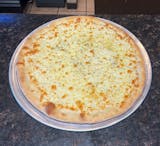 White Round Pizza