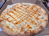 ROUND Buffalo Chicken Pizza