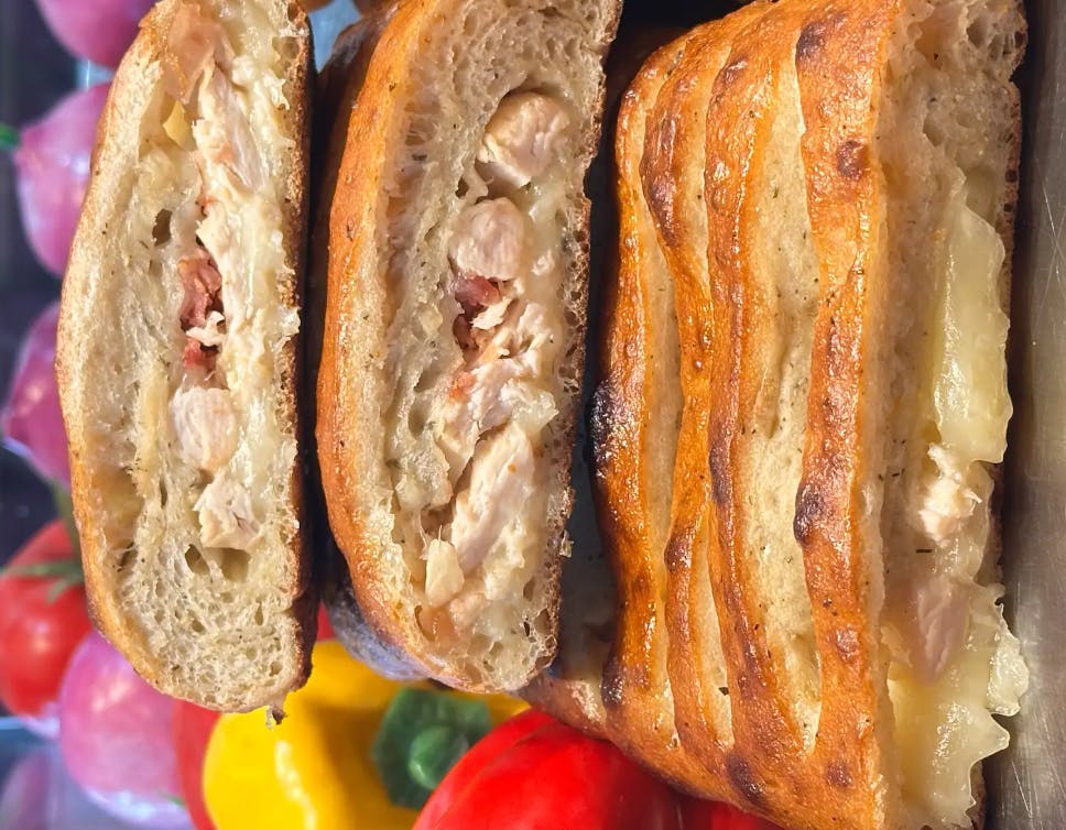 Cheese & Bacon Ranch Stromboli