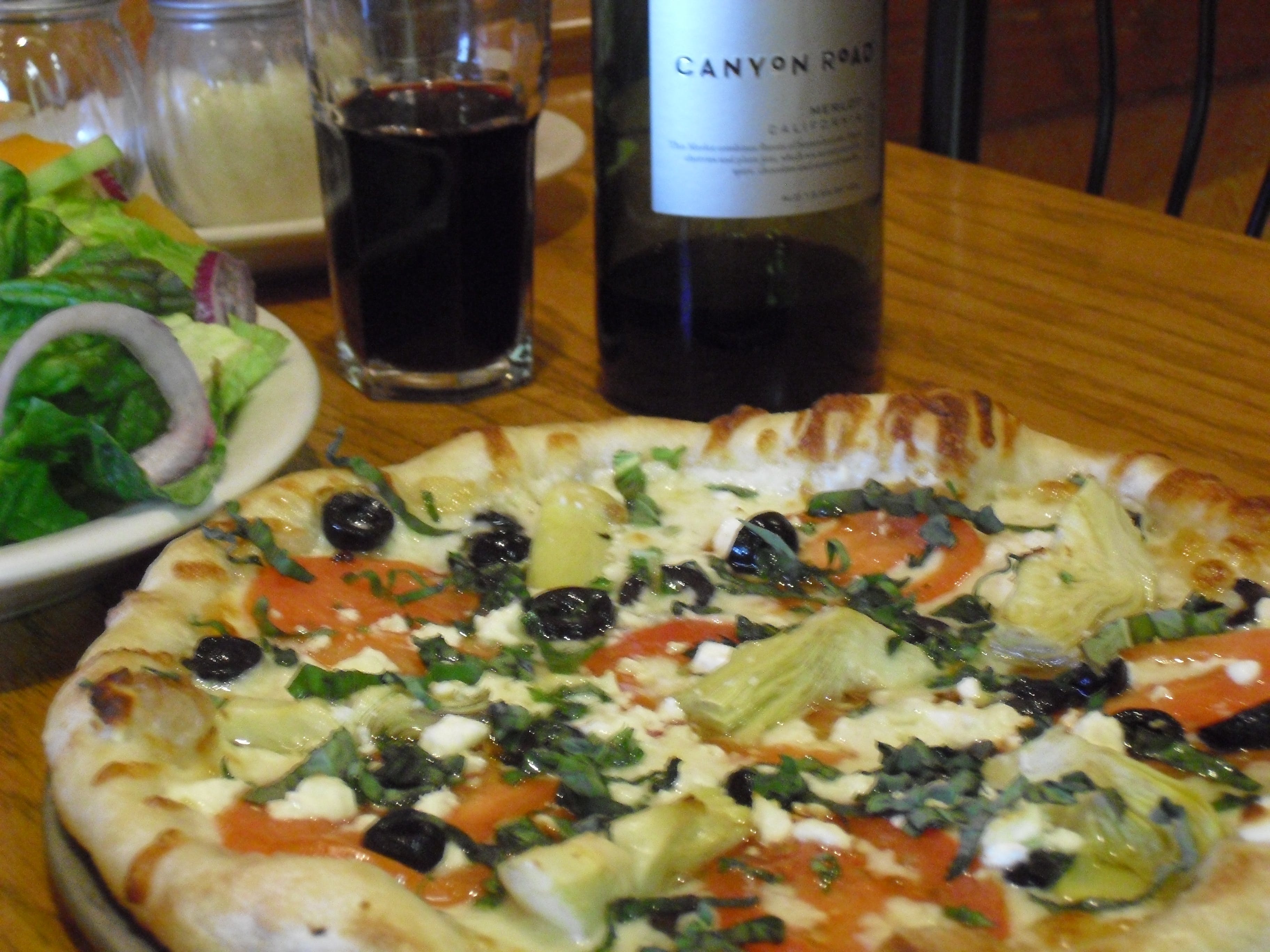 Puttanesca Pizza Slice