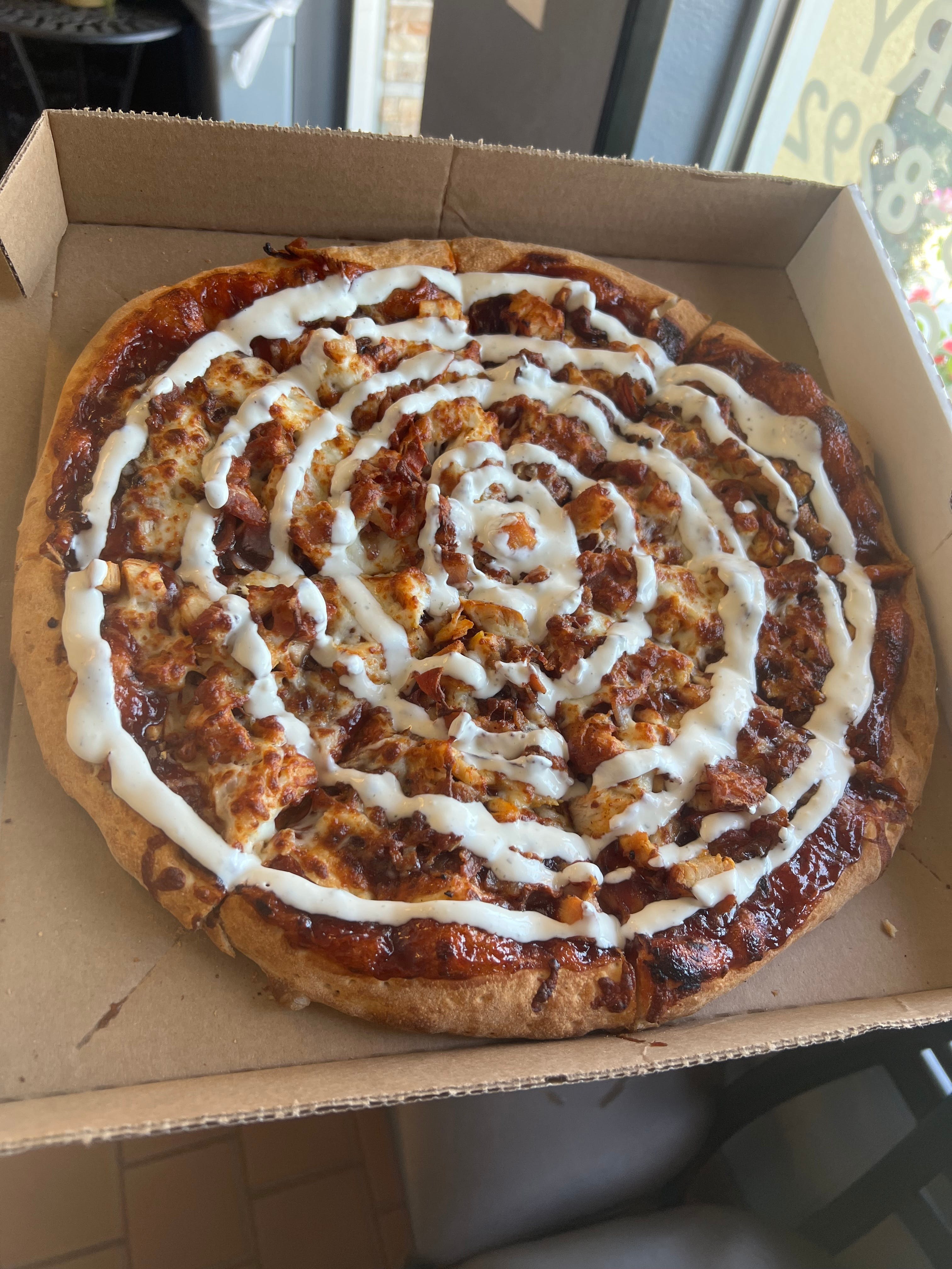 BBQ Chicken Bacon & Ranch Pizza  