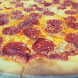 NY Thin Pepperoni Pizza Slice