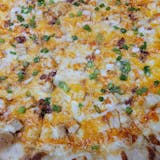 Bacon Ranch Pizza Slice