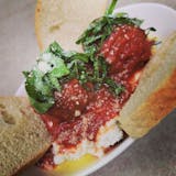 Meatballs with Ricotta & Bread