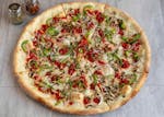 Vegan Veggie Margarita Pizza