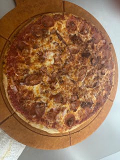 Four Meats Pizza