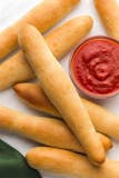 Cheesy Bread Sticks with Sauce Pizza