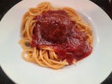 Kids Spaghetti w/ Meatball