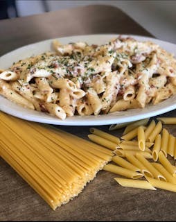 Penne with Alfredo Sauce