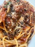 Pasta with Mushrooms Tomato Sauce