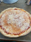 Traditional Plain Thin Crust Cheese Pizza