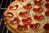 Heart Shaped Pepperoni  Pizza's