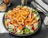 BBQ Chicken & Crispy Onion Salad