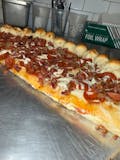 Stuffed Meat Lovers Pizza Slice