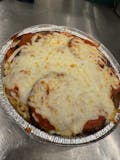 Eggplant Parmigiana with Spaghetti