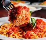 Spaghetti with Homemade Meatballs