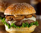 Mushroom Swiss Burger