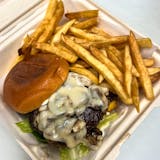 Mushroom Swiss Burger
