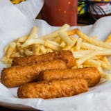 Mozzarella Sticks with French Fries