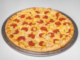 Pepperoni Pizza with Pineapple