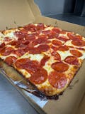 Cheese & Pepperoni Deep Dish Pizza