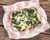 Lemon Ricotta & Rabe Pizza Slice