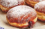 Bomboloni Filled with Raspberry Jam