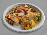 Veggie Omelette with Side Salad