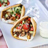 Chicken Souvlaki On Pita