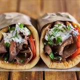 Beef Gyro On Pita