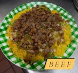 Beef Tips Over Rice