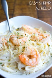 Shrimp Alfredo