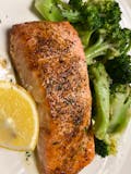 Baked Salmon & Broccoli