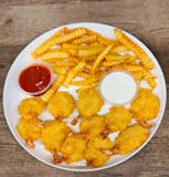 Butterfly Fried Shrimp with Fries (6 Pcs)