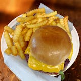 Cheeseburger with Fries