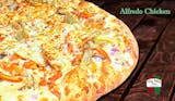 #23. Alfredo Chicken Pizza