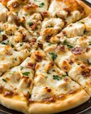 Chicken Alfredo Pizza