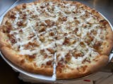 Crispy Chicken, Bacon & Ranch Pizza